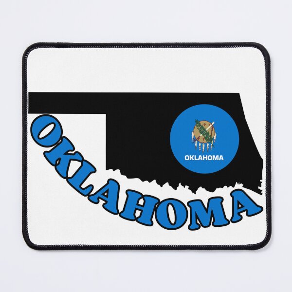 Item preview, Oklahoma Map | Oklahoma State Outline | USA Map Art designed and sold by 22k Lab Studio.