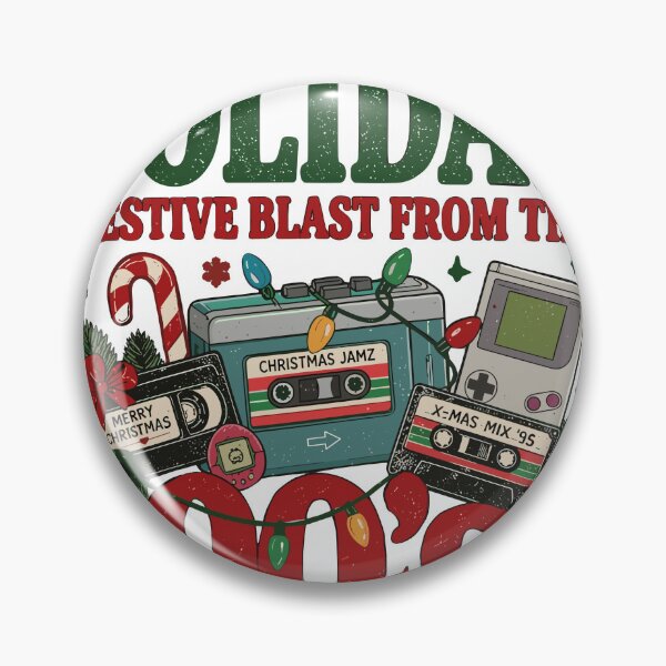 Item preview, Totally Rad Christmas 80s 90s Retro Vintage Holiday designed and sold by JOSUQ.