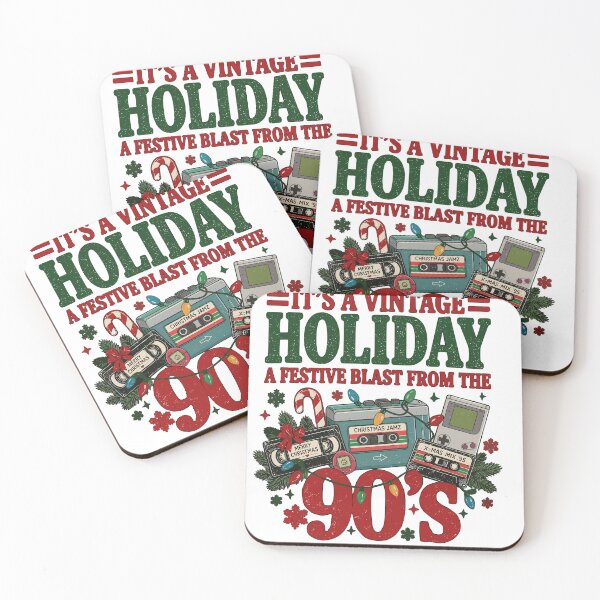 Item preview, Totally Rad Christmas 80s 90s Retro Vintage Holiday designed and sold by JOSUQ.