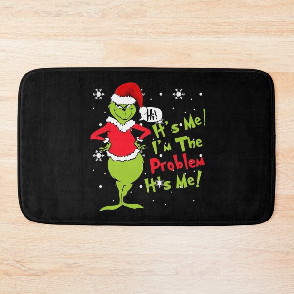 Item preview, Funny Grinch Christmas Quote  It’s Me I’m The Problem Holiday Parody  designed and sold by Chetzarart.