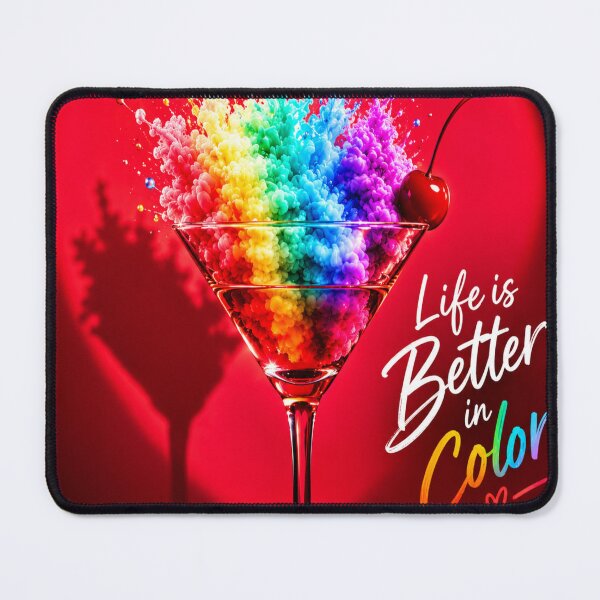 Item preview, Life is Better in Color designed and sold by CyndiEpps.