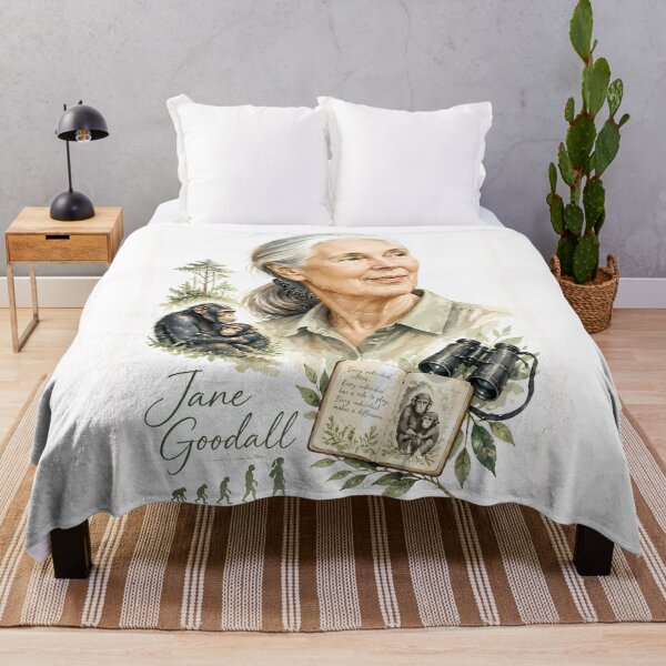 Item preview, Jane Goodall designed and sold by Sarcastic designs.