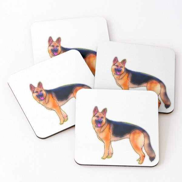 Item preview, Jeff the German Shepherd – animalz designed and sold by Ashley’sAnimalz.