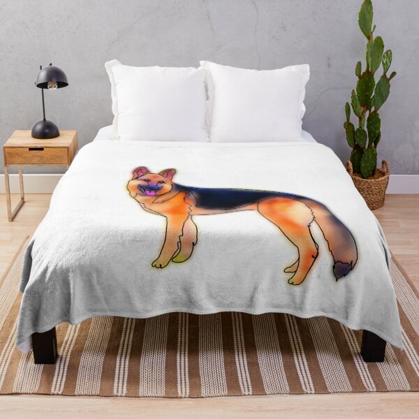 Item preview, Jeff the German Shepherd – animalz designed and sold by Ashley’sAnimalz.