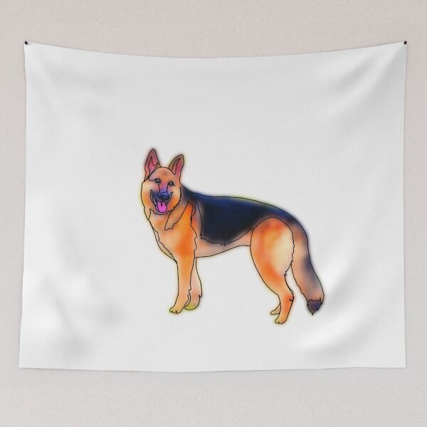 Item preview, Jeff the German Shepherd – animalz designed and sold by Ashley’sAnimalz.