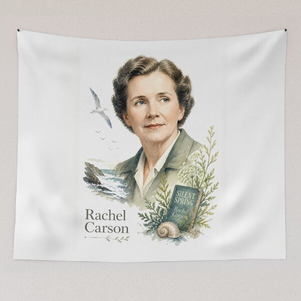 Item preview, Rachel Carson designed and sold by Sarcastic designs.