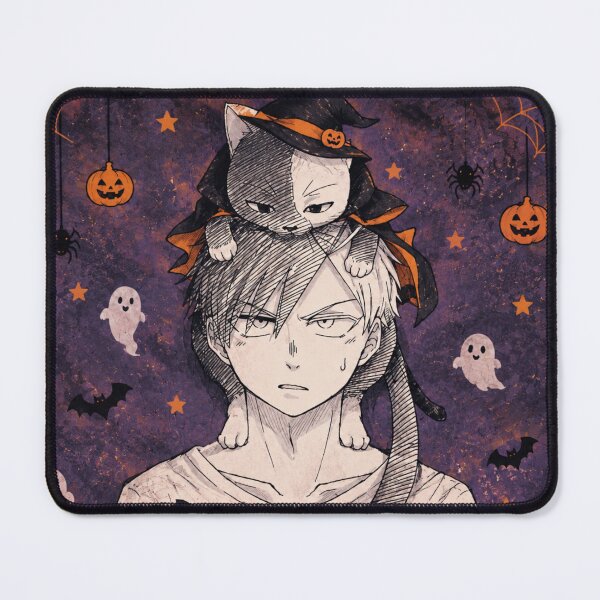 Item preview, Haruka Sakura Halloween Fan Art | Wind Breaker Anime & Witch Cat Illustration designed and sold by Aniwhisper240.