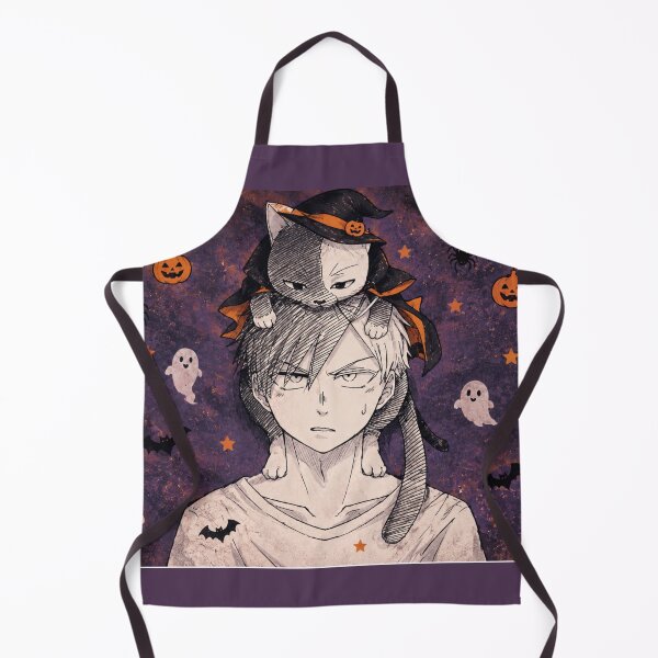 Item preview, Haruka Sakura Halloween Fan Art | Wind Breaker Anime & Witch Cat Illustration designed and sold by Aniwhisper240.