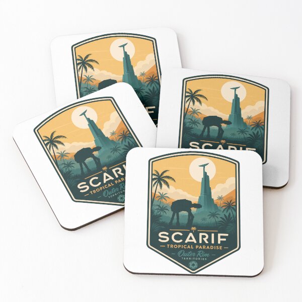 Item preview, Scarif Travel Nature Landscape designed and sold by AstroTransit Co..