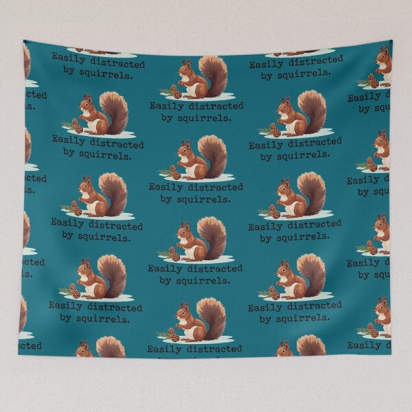 Item preview, Easily Distracted By Squirrels designed and sold by aponwao.