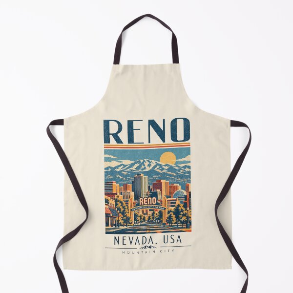 Item preview, RENO, Nevada, EE. UU. [Cartel de viaje retro] designed and sold by elektronen.