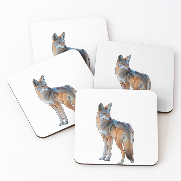 Item preview, Foxy the Coyote  – animalz designed and sold by Ashley’sAnimalz.