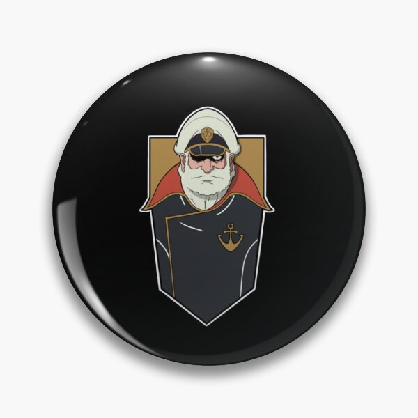 Item preview, Captain Juuzo Okita Captain Avatar - Yamato Star Blazers  designed and sold by CassellRC.
