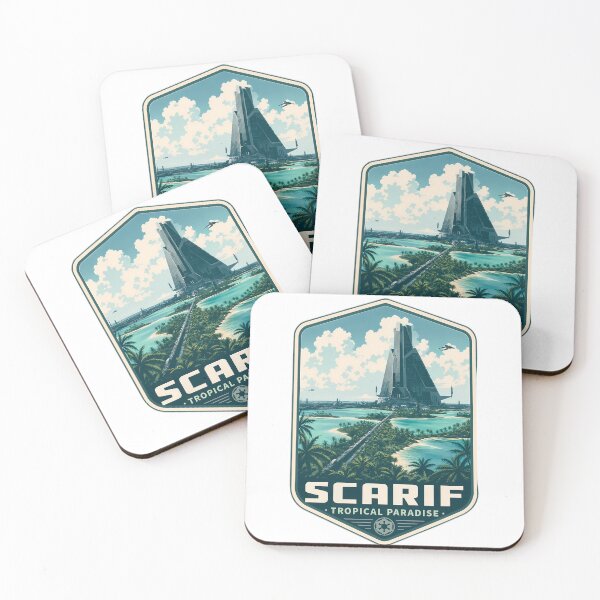 Item preview, Scarif Travel Nature Landscape designed and sold by AstroTransit Co..