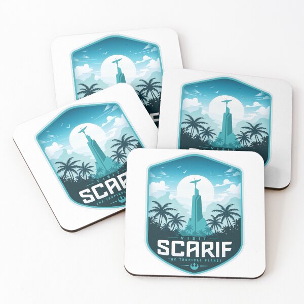 Item preview, Scarif Travel Nature Landscape designed and sold by AstroTransit Co..