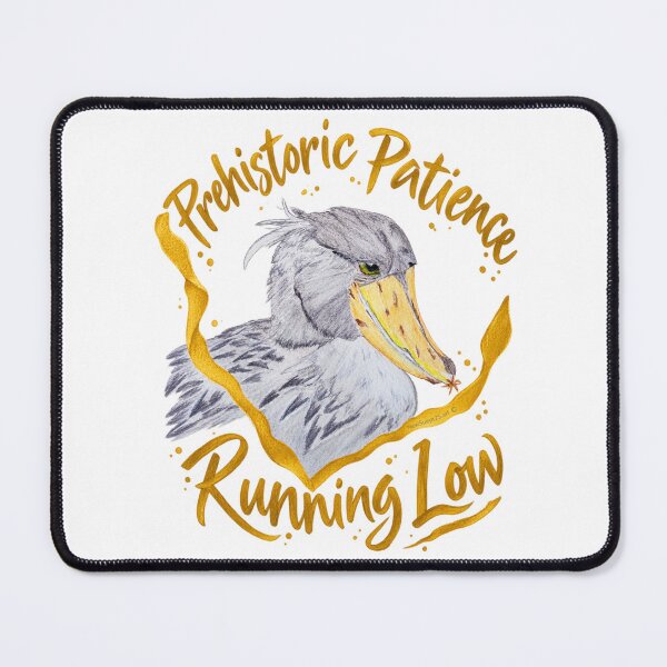Item preview, Shoebill Stork – Prehistoric Patience Running Low designed and sold by newsuept25.art.