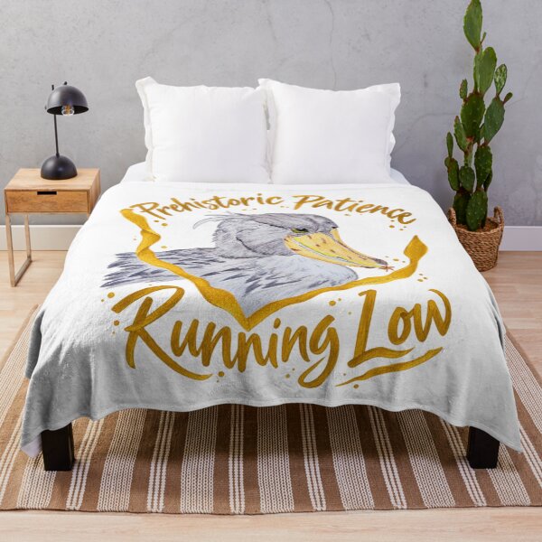 Item preview, Shoebill Stork – Prehistoric Patience Running Low designed and sold by newsuept25.art.
