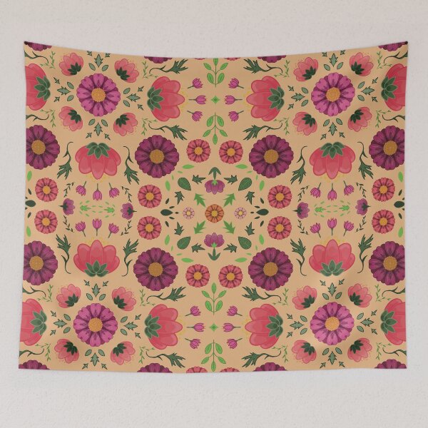 Item preview, Antique Floral Pattern designed and sold by BlueLilyCreates.