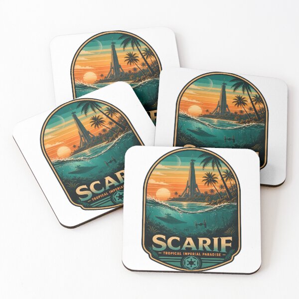 Item preview, Scarif Travel Nature Landscape designed and sold by AstroTransit Co..