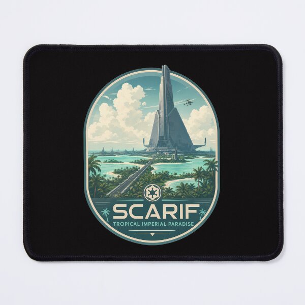 Item preview, Scarif Travel Nature Landscape designed and sold by AstroTransit Co..