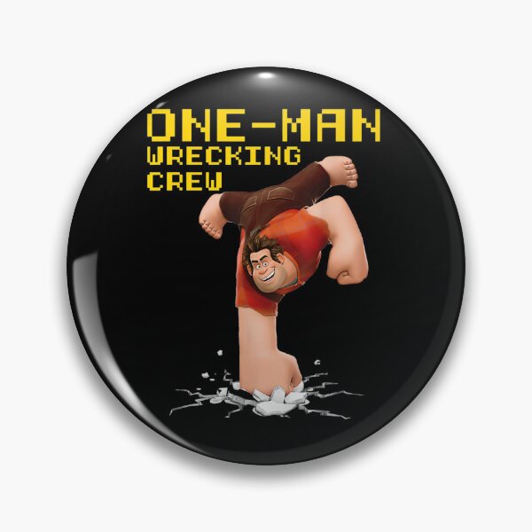 Item preview, Wreck It Ralph One man Wrecking Crew Essential designed and sold by Kelly-Jos.