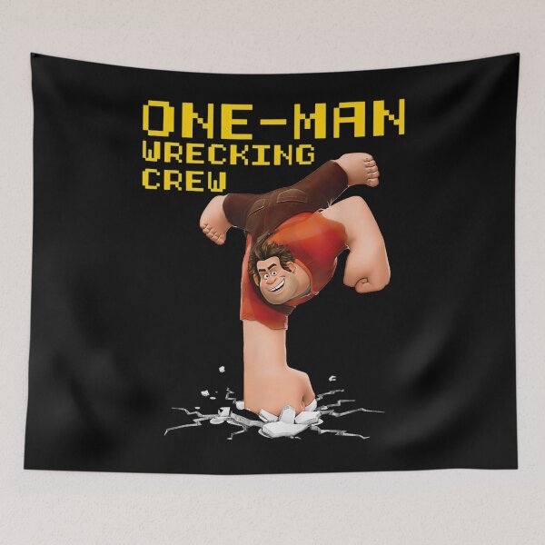 Item preview, Wreck It Ralph One man Wrecking Crew Essential designed and sold by Kelly-Jos.