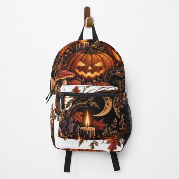 Artikelvorschau, Samhain Harvest Altar – Vintage Witchy Pumpkin Halloween Art entworfen und verkauft von Art for your Soul.