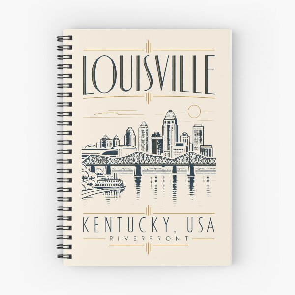 Item preview, Louisville, Kentucky, USA [Line Art] designed and sold by elektronen.
