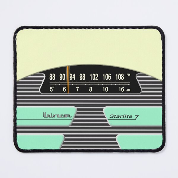 Item preview, Transistor Radio - Starlite 7 in Surf & Creme designed and sold by ubiquitoid.