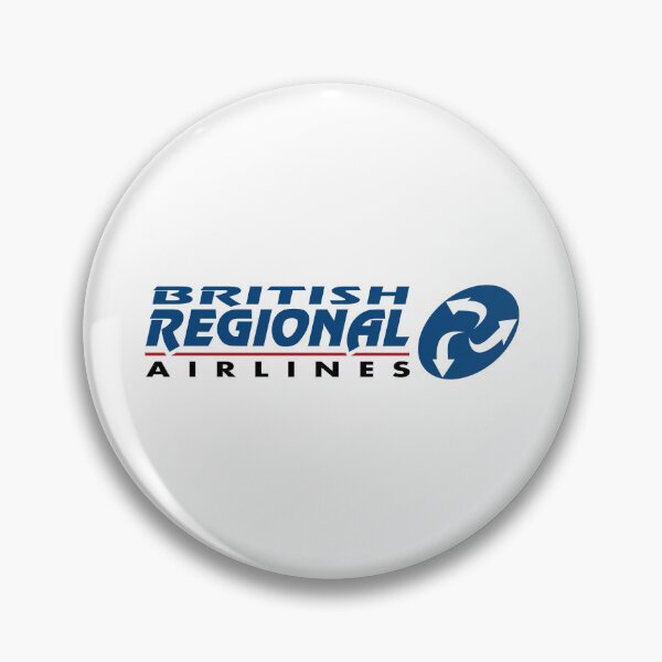 Item preview, British Regional Airlines Logo – UK Regional Carrier Blue Emblem designed and sold by Sunrisestorey.