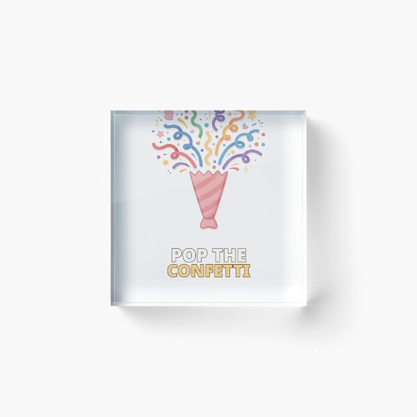 Item preview, Pop the Confetti New Year Party Popper designed and sold by ThreeFlyingAces.