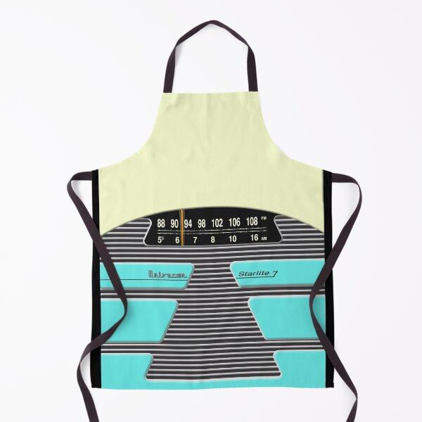 Item preview, Transistor Radio - Starlite 7 in Blue & Creme designed and sold by ubiquitoid.