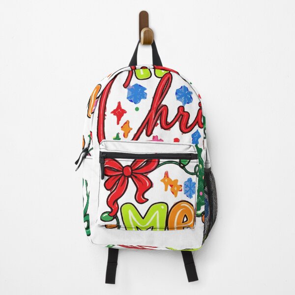 Item preview, Merry Christmas Childlike Crayon Sketches Festive Art designed and sold by JOSUQ.