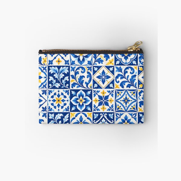 Item preview, Azulejo Patchwork – Blue & Yellow designed and sold by lbl-shop.