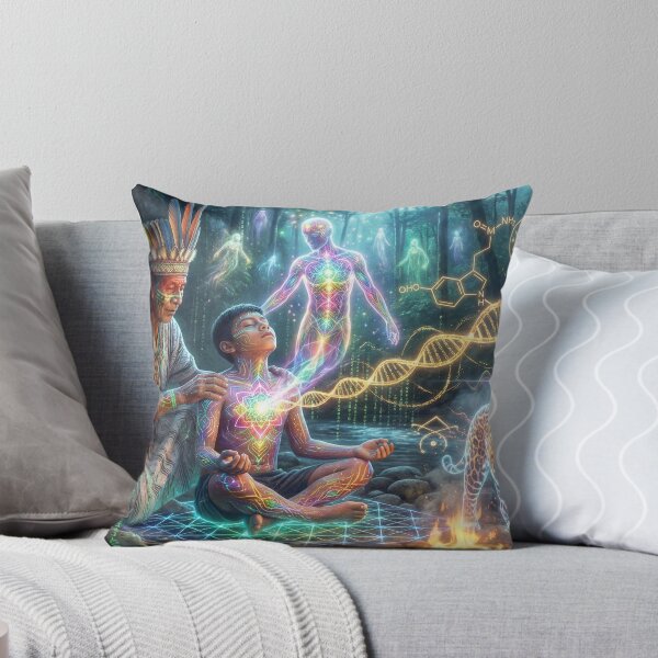 Item preview, Spirit of the Jaguar · Sacred Medicine and Spiritual Psychedelic Art designed and sold by RoninGangStudio.