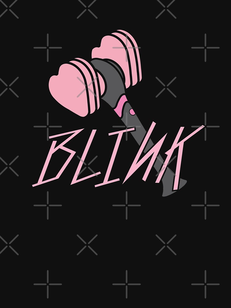 "Black Pink BLINK" T-shirt by ThaliMarie | Redbubble