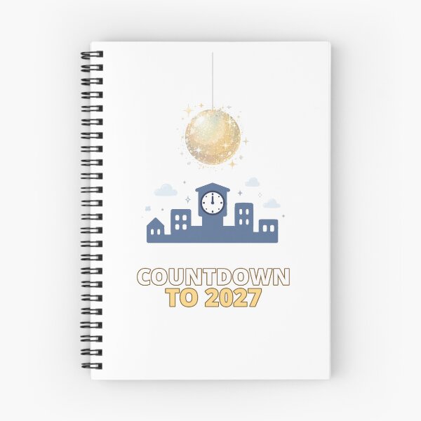 Item preview, Countdown to 2027 Glitter Ball Drop designed and sold by ThreeFlyingAces.