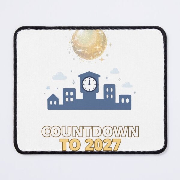 Item preview, Countdown to 2027 Glitter Ball Drop designed and sold by ThreeFlyingAces.