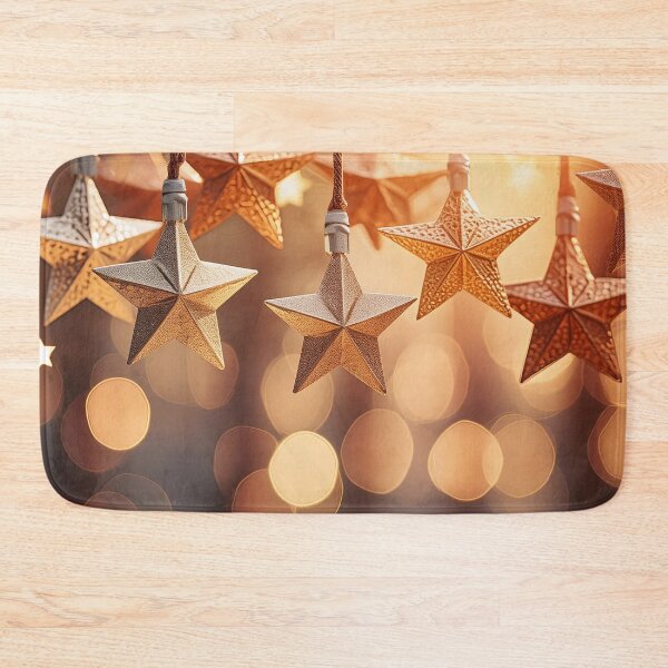 Item preview, Star-shaped lights twinkle in warm hues, creating a magical atmosphere designed and sold by homydesign.