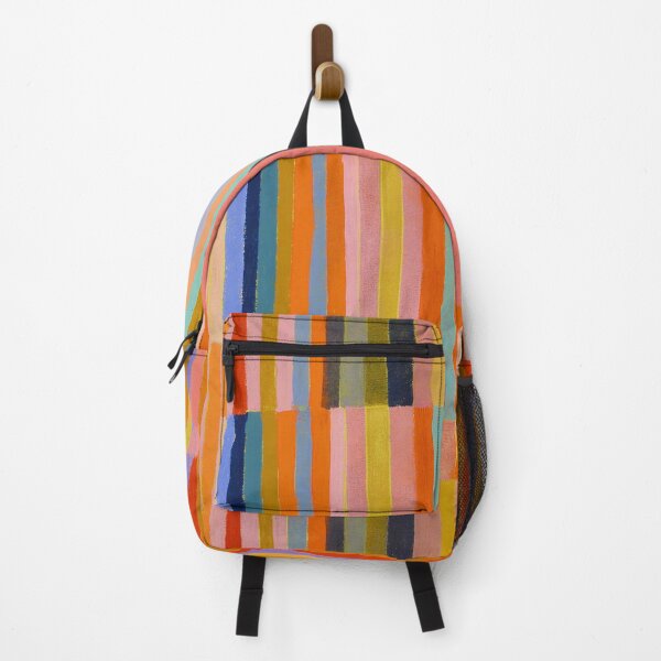 Item preview, Colorful Retro Stripe Abstract Pattern designed and sold by trajeado14.