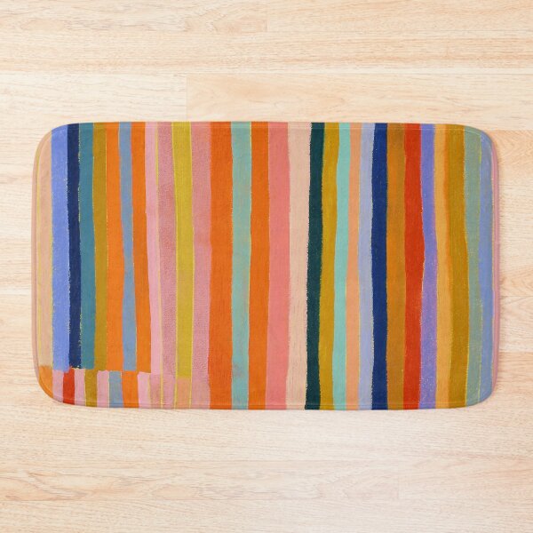 Item preview, Colorful Retro Stripe Abstract Pattern designed and sold by trajeado14.
