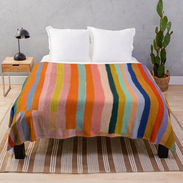 Item preview, Colorful Retro Stripe Abstract Pattern designed and sold by trajeado14.