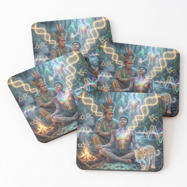 Item preview, Ancient Wisdom — Soul Healing · Unique Spiritual Art · Sacred Threshold designed and sold by RoninGangStudio.