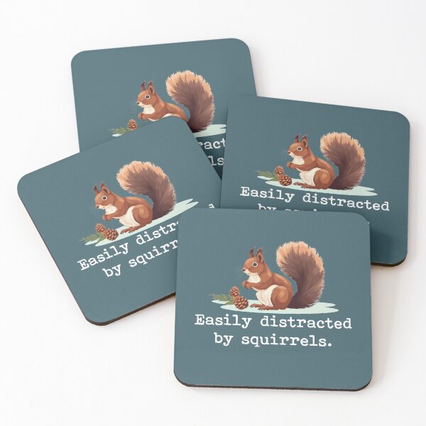 Item preview, Easily Distracted By Squirrels designed and sold by aponwao.