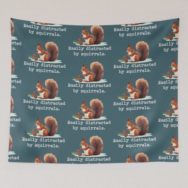 Item preview, Easily Distracted By Squirrels designed and sold by aponwao.
