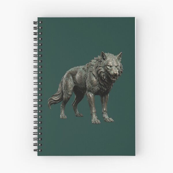 Item preview, Mystical Wolf in Aged Bronze designed and sold by FASAventuras.