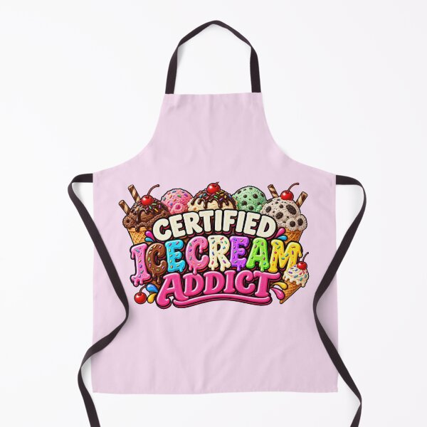 Item preview, Certified Ice Cream Addict designed and sold by Elisabeth Lucas.
