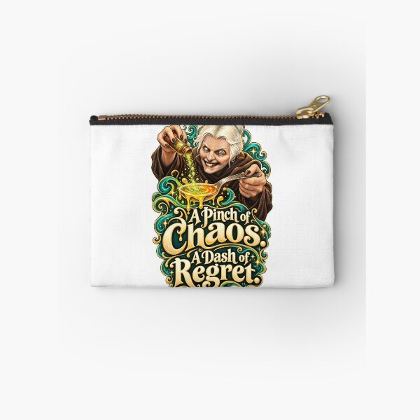 Item preview, Witch Brewing a Potion — A Pinch of Chaos, A Dash  designed and sold by Mystik-Media.