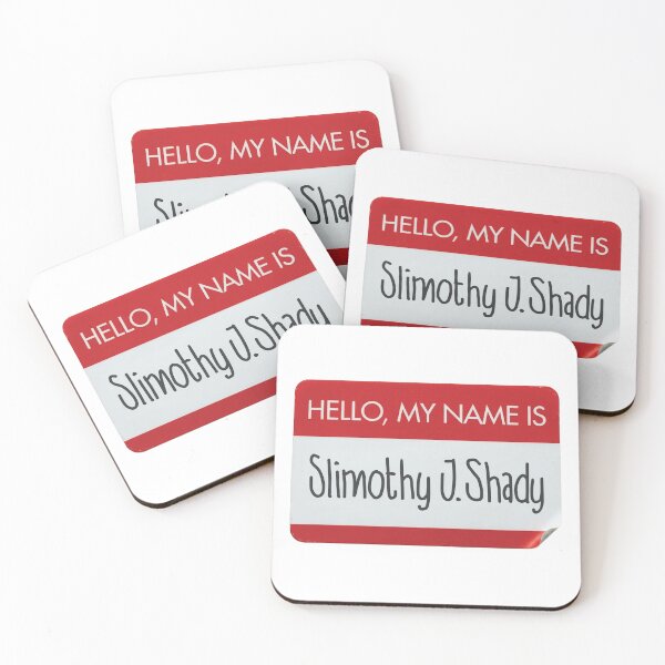 Item preview, Hello, My Name Is Slimothy J. Shady designed and sold by The Common Tee.