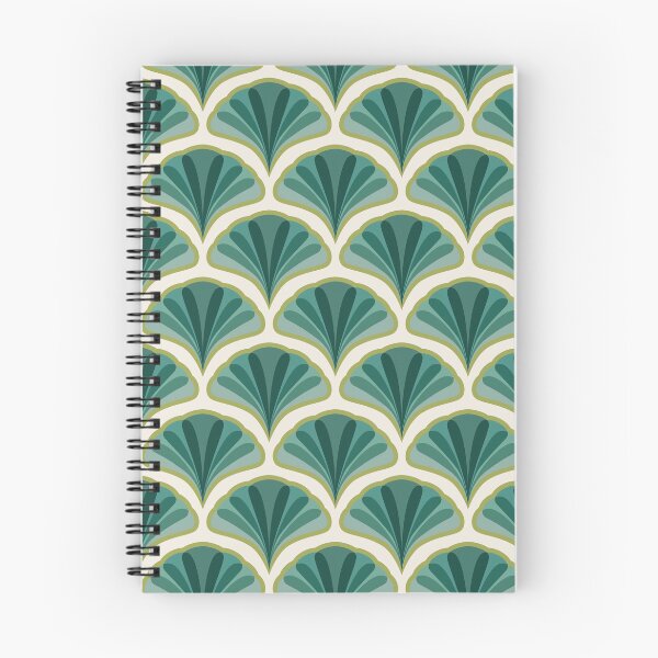 Item preview, Turquoise Olive Green Retro Peacock Pattern designed and sold by Eyestigmatic.